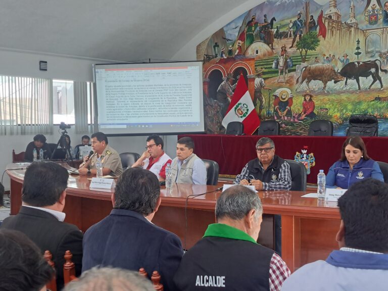 Alcaldes viajarán a Lima para pedir que Arequipa sea declarada en emergencia por inseguridad
