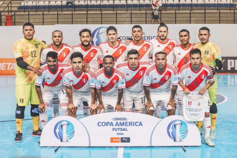 Perú séptimo en Copa América de Futsal