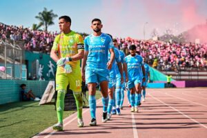 Equipo de Sporting Cristal que venció a Sport Boys en el Callao.