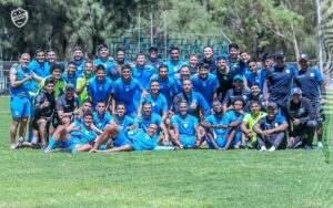 Club Aurora en el inicio de su pretemporada.