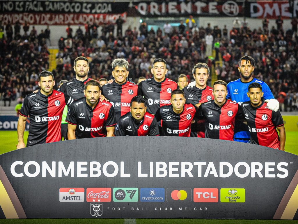 Equipo titular de Pablo de Muner en la Copa Libertadores.