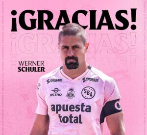 Werner Schuler se retira del Fútbol Profesional.