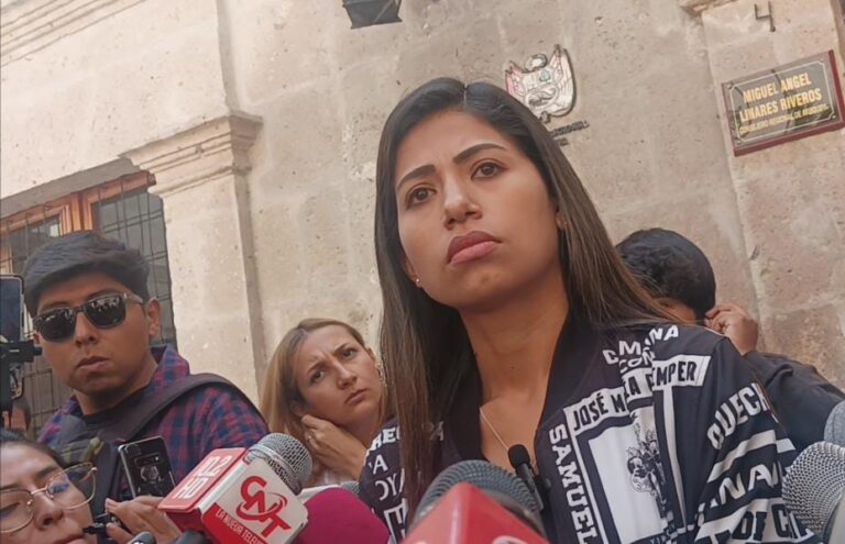 Congresista Diana Gonzáles pide que el ministro del Interior llegue a Arequipa y “dé la cara”