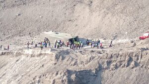 Accidente por el sector de Tambillo, oxasionó la muerte de una persona FOTO: Difusión