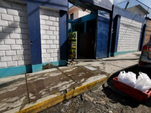 Roban más de 8 medidores de agua del mercado El Palomar FOTO: Rosa Cabanillas / HBA Noticias