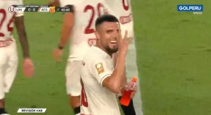 Rodrigo Ureña jugará contra FBC Melgar luego de su expulsión ante Atlético Grau.