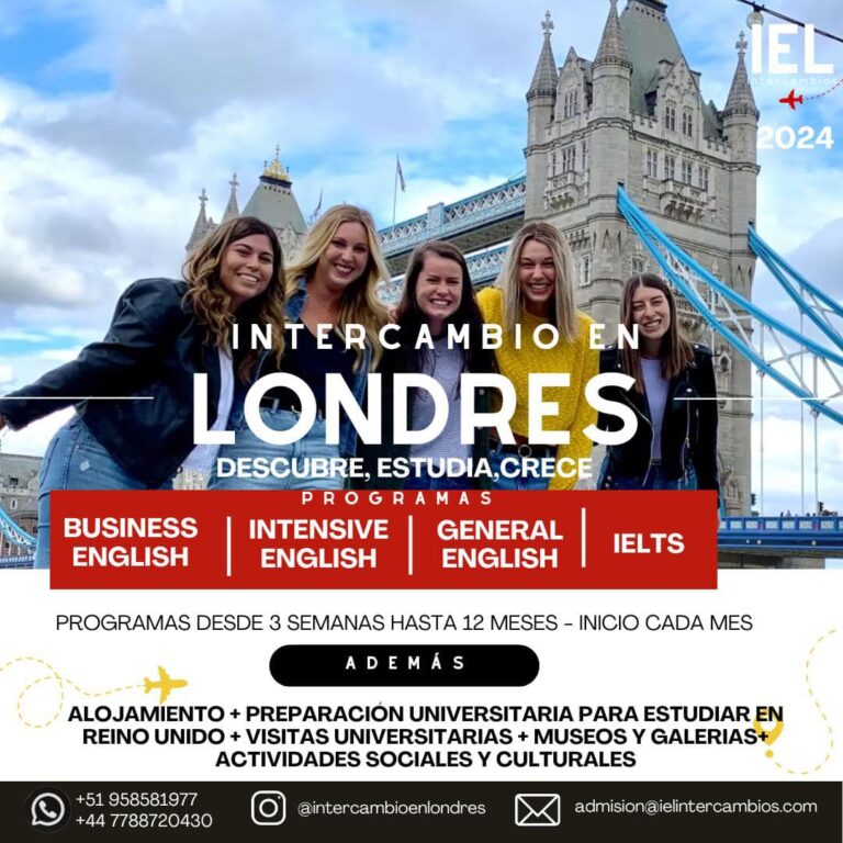 Descubre el Programa de Intercambio Cultural en Londres con IEL: Una Experiencia Educativa Única