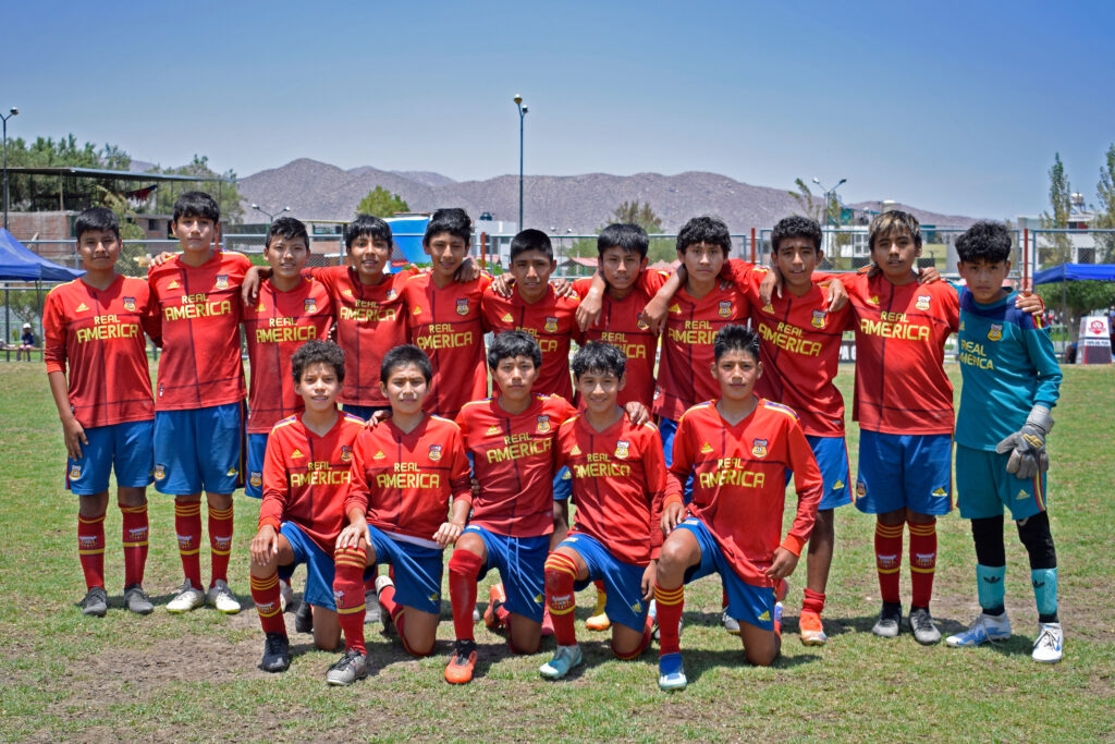 Real América lidera la Sub-14 de la Copa Gol Perú.