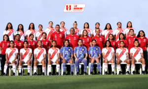 Equipo completo de la Selección Peruana para el Sudamericano Sub-17.
