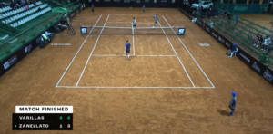 Juan Pablo Varillas clasificó a los cuartos de final del Challenger de Asunción.