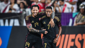 Andy Polo fue uno de los mejores de la noche en Matute.