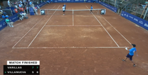 Juan Pablo Varillas superó la primera ronda del Challenger de San Leopoldo.