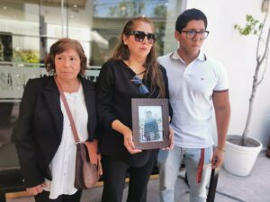 Familiares del suboficial Liendo sealaron que la Policía no los apoyo FOTO: Rosa Cabanillas / HBA Noticias