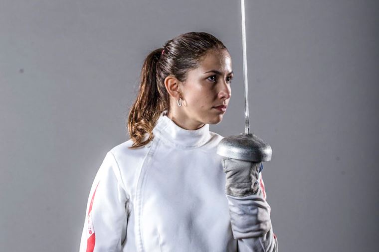 María Luisa Doig a los Juegos Olímpicos