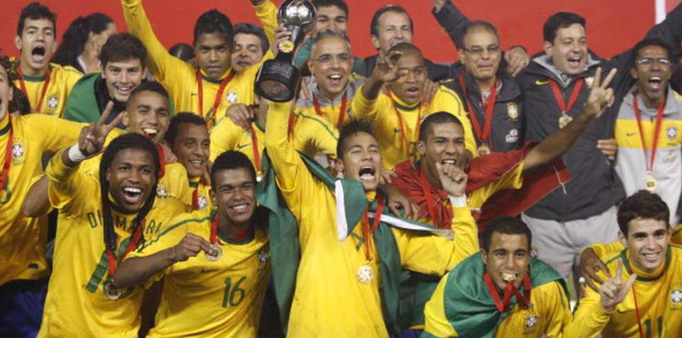 Brasil se coronó campeón del Sudamericano Preolímpico Sub-20 en Arequipa, que se realizó en 2011.