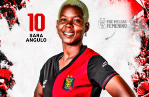 Sara Angulo, futbolista colombiana de FBC Melgar.