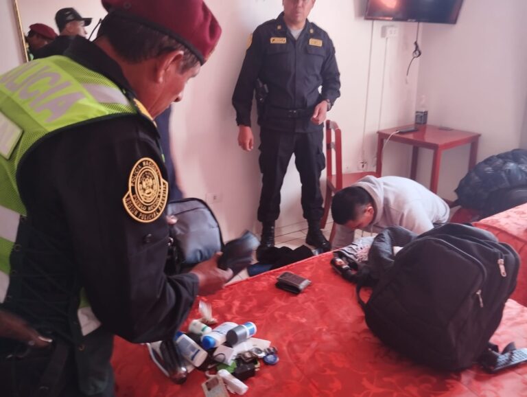 Policía intervino a 6 extranjeros con situación migratoria irregular en un hotel del Cercado