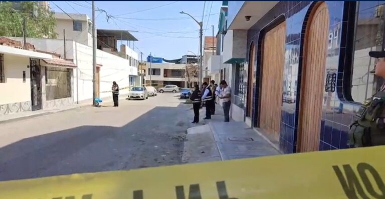 Empresario salva de morir luego que sicario haya disparado en su contra en Tacna