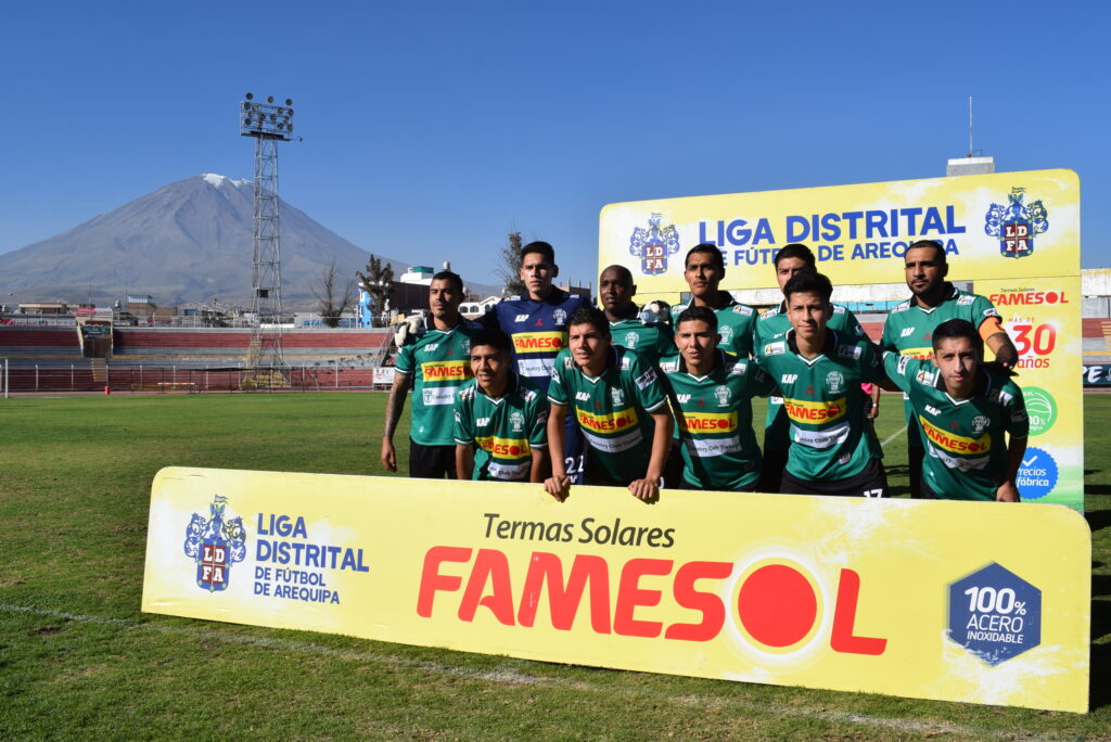 Sportivo Huracán en la Liga Distrital de Fútbol de Arequipa.