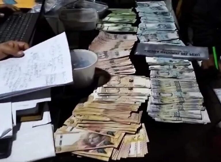 Desmantelan organización criminal dedicada a imprimir y repartir billetes falsos