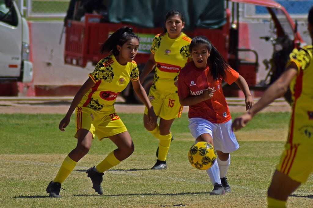 Sporting Medina y Madrigal FC en Liga de Ascenso Femenina 2023.