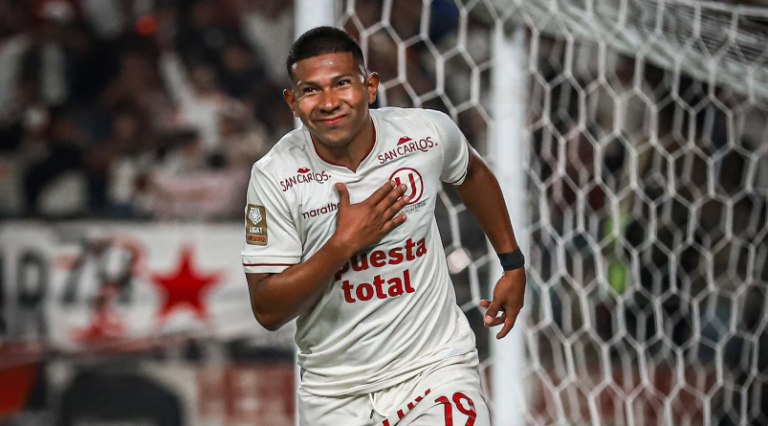 Edison Flores anotó el 3-1 ante Sporting Cristal.