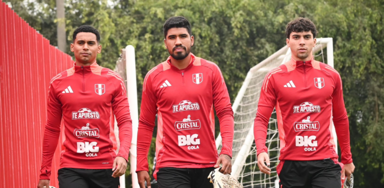 Paolo Reyna en la VIDENA entrenando con la Selección.