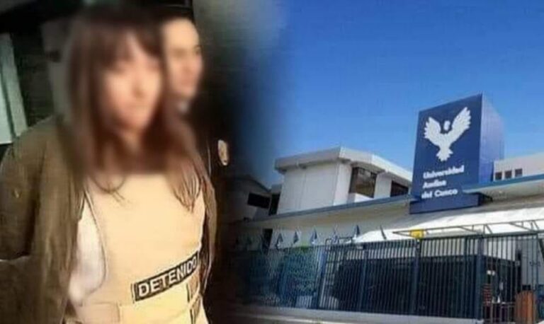 Detienen a mujer que suplantó por cinco años a estudiante de la Universidad Andina del Cusco