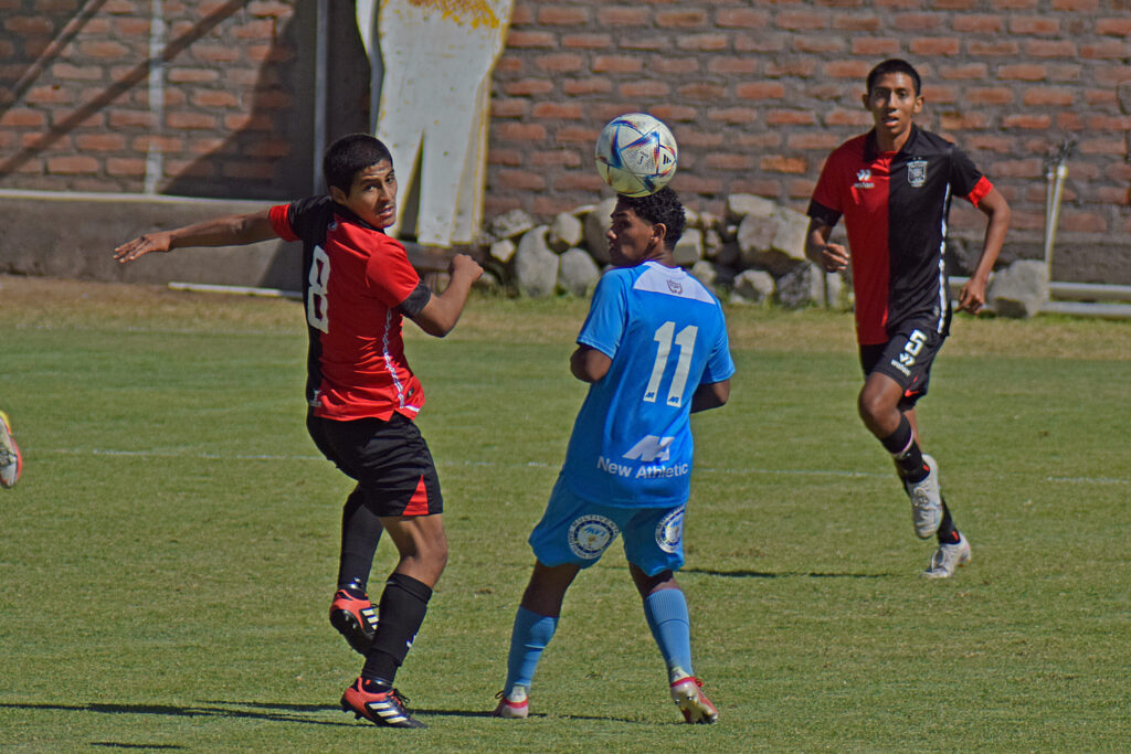 Marcelo Cervantes en la reserva del FBC Melgar, en 2023.