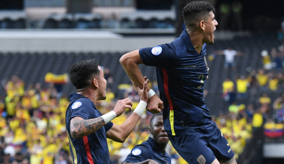 Ecuador consiguió su primer triunfo en la Copa América.