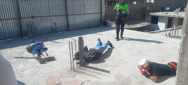 La Policía Nacional del Perú desarticuló la banda criminal "Los Pulpines Chamitos" en Camaná