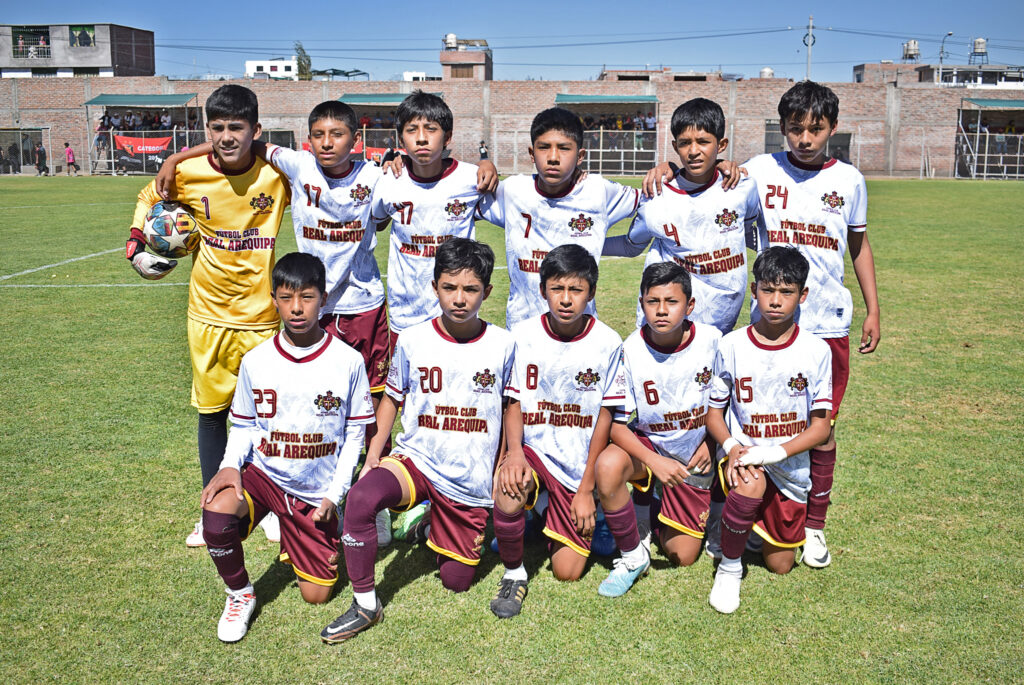 Real Arequipa es uno de los equipos con más goles en la sub-13 del Torneo Elite.