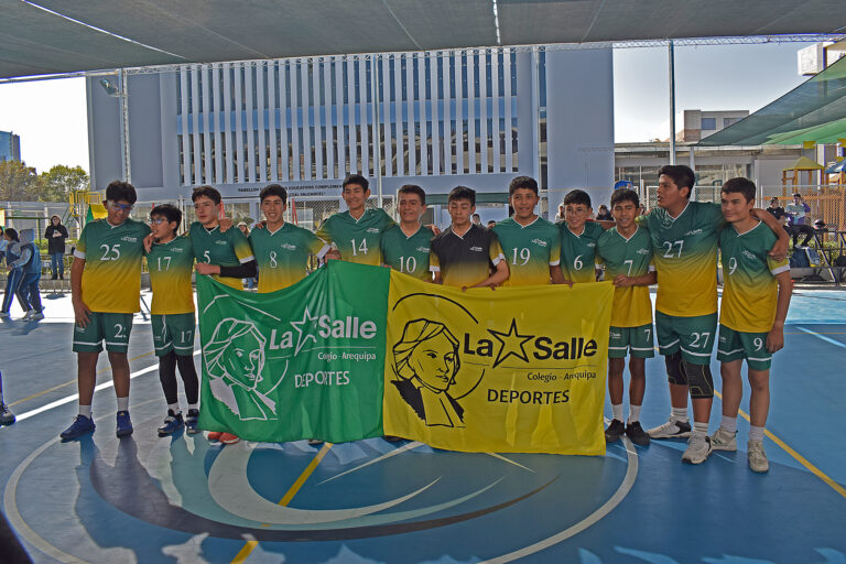 La Salle finalizó en el primer lugar del handball en los Juegos Escolares.