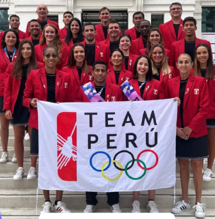 Delegación Peruana en París 2024. 