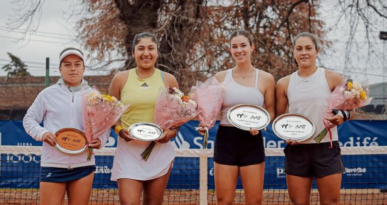 Romina Ccuno subcampeona de dobles en el ITF W15 de Luján 2.