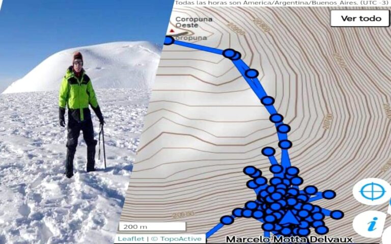 Turista brasileño desaparecido en nevado Coropuna