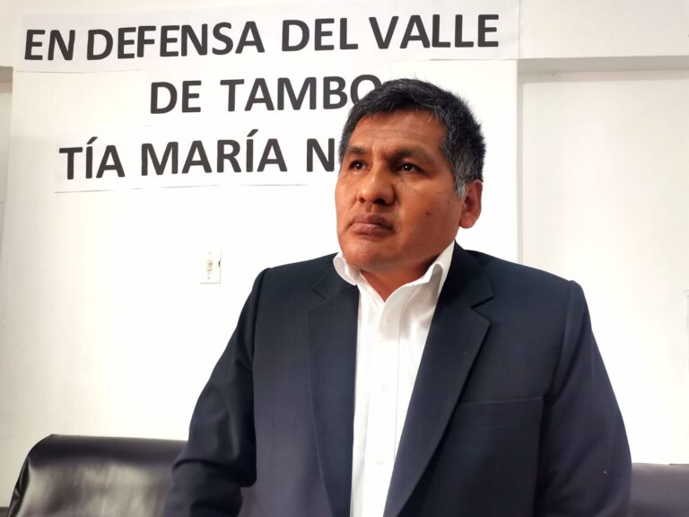 Congresistas llegarán al Valle de Tambo