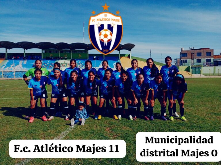 Conoce los resultados de la segunda fecha de la Liga de Ascenso Femenino del distrito de Majes, con destacadas actuaciones y goleadas.