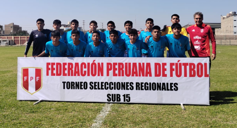 Selección de Arequipa en el Regional de Ica.