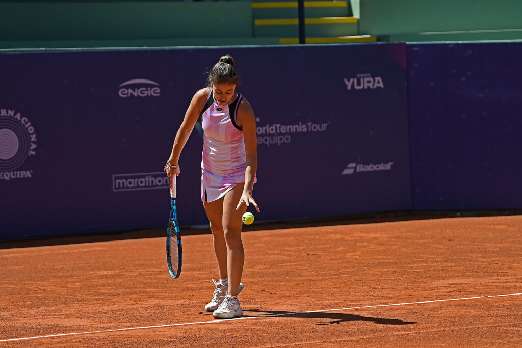 Dana Guzmán en el Arequipa Open 2024.