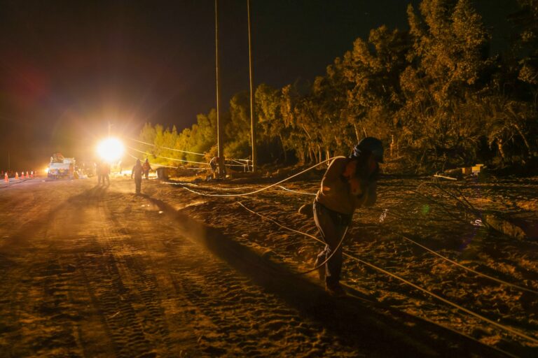 Incendio forestal dejó a Camaná sin luz por más de 36 horas