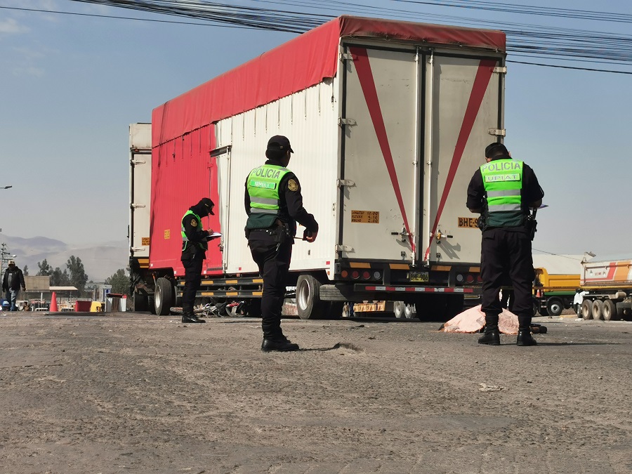 Accidente ciclista. Foto de Gerardo Ramos