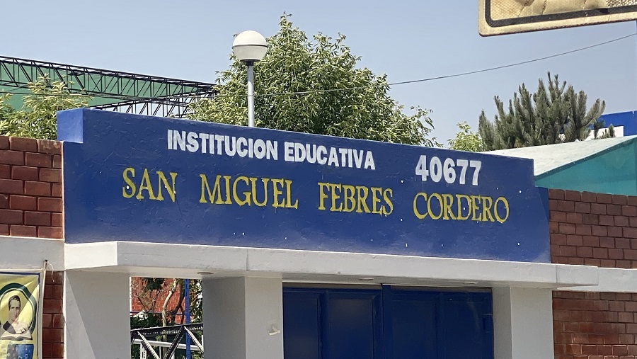 Colegio San Miguel Febres Cordero. Foto de Gerardo Ramos