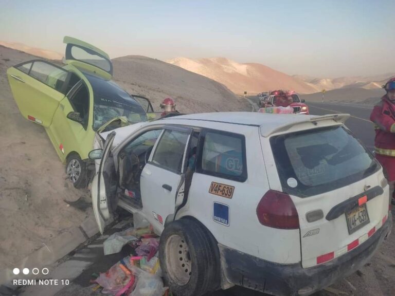 Tragedia en la vía Cerro Verde: Un fallecido y dos heridos tras violento choque