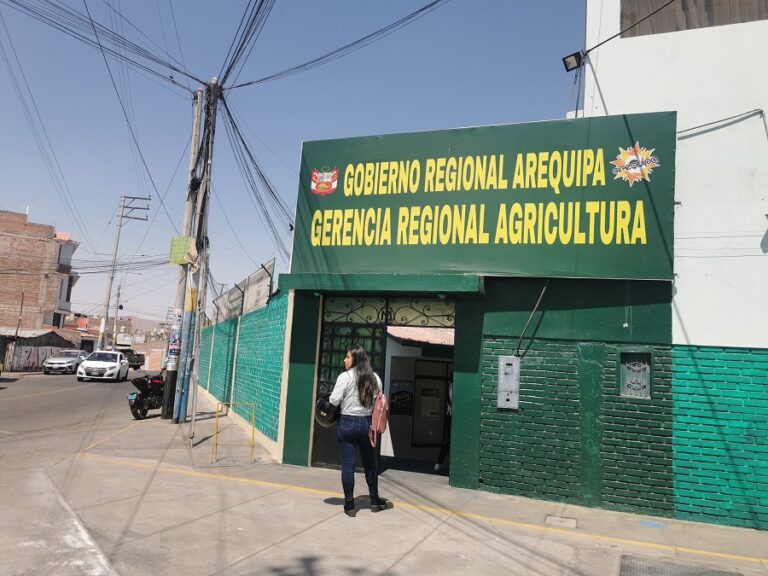 Gerencia regional de Agricultura. Foto. Gerardo Ramos