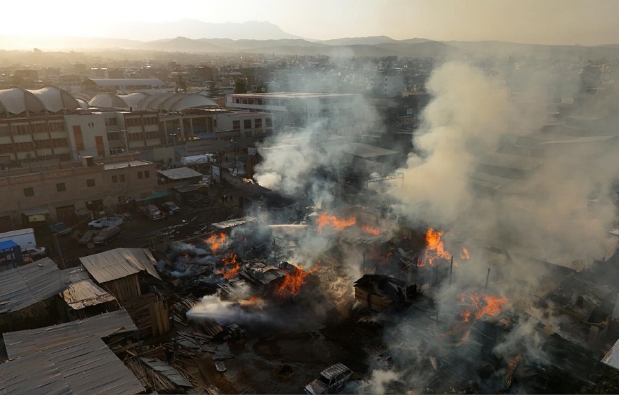 Incendio Madederas. Foto. Difusión