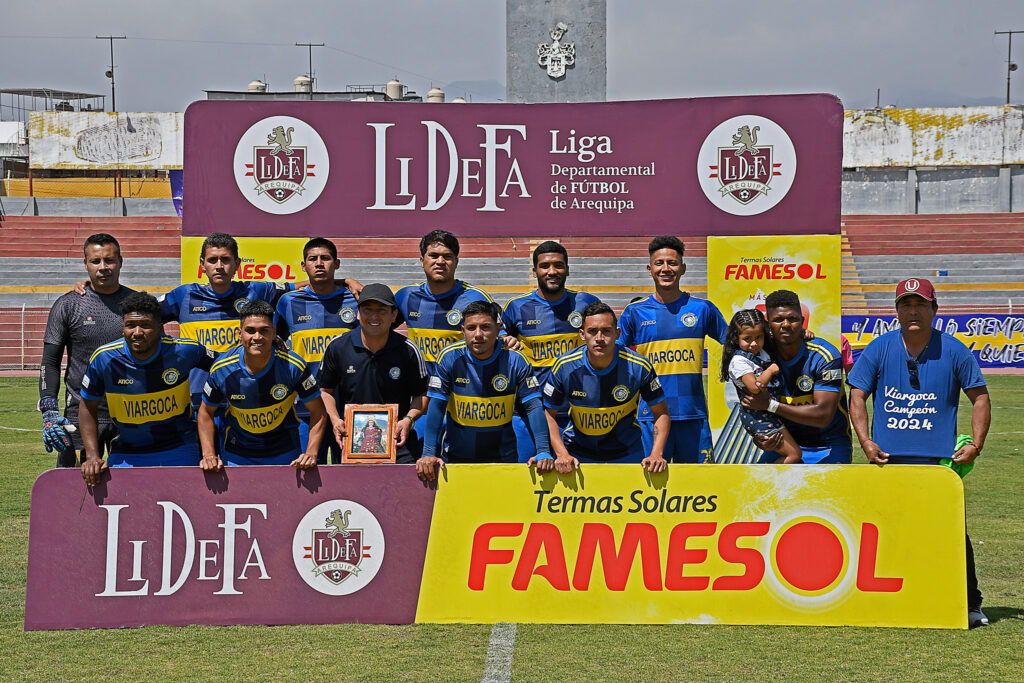 Viargoca FC se coronó campeón departamental, a falta de una fecha para finalizar el Cuadrangular Final, siendo así el primer equipo de Caravelí en consagrarse.