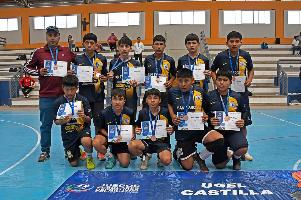 San Tarsicio de Castilla logró un lugar en el podio de la Etapa Regional de los Juegos Escolares.