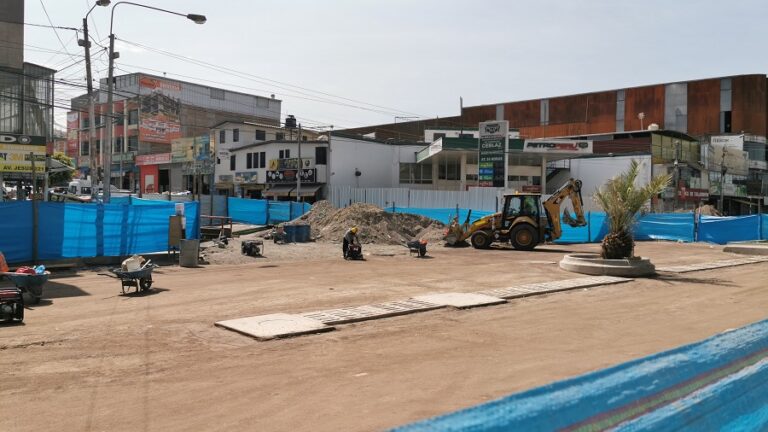 Trabajos avenida Jesús. Foto de Gerardo Ramos