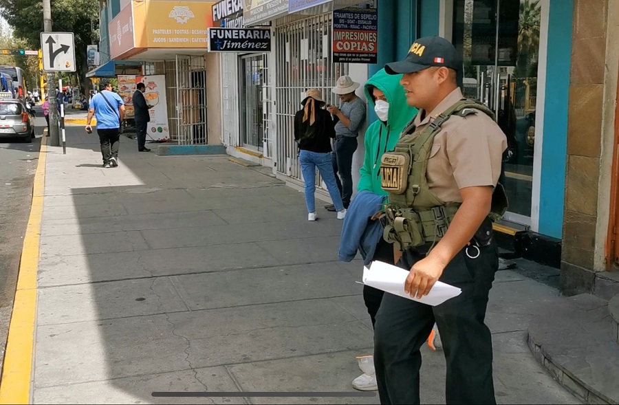 hijo del Gobernador de Arequipa. Foto de Gerardo Ramos